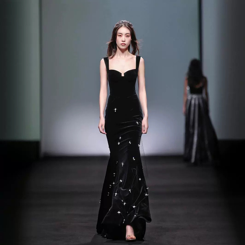 Trendy Dress 2026 New Slimming Annual Meeting Dress Party Dress Best Friend Birthday Banquet Evening Dress