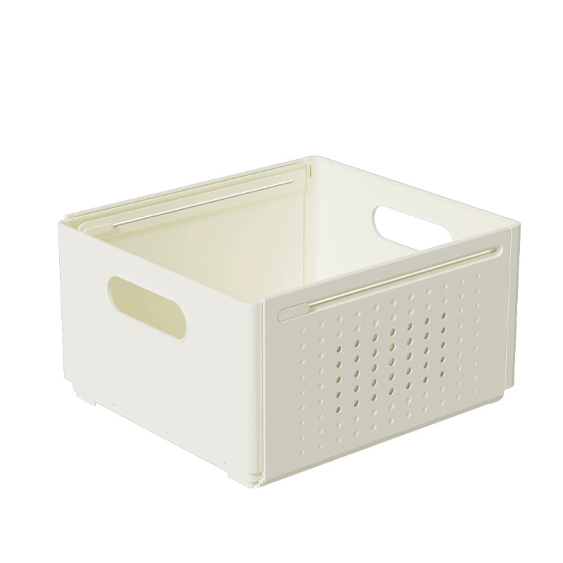 Adjustable table storage box