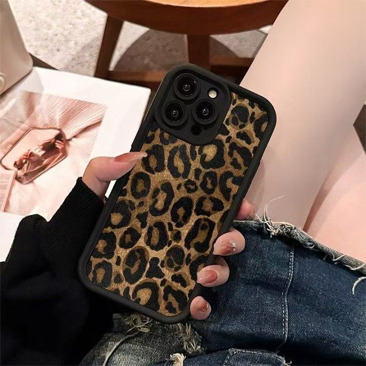 Estampado de leopardo personalizado para Apple 16Promax funda para teléfono móvil Sky Eye Stairway Shell iPhone15/14/13 Europa y América 12