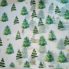 圣诞包装纸系列印刷薄页纸彩色礼物盒内衬纸拷贝纸印花礼品包装纸