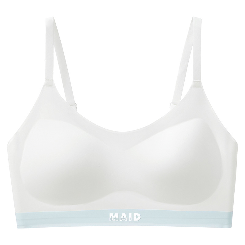 En la segunda etapa de desarrollo, ropa interior para niños y niñas, deportes para estudiantes de secundaria, chaleco pequeño sin marcas, sujetador adolescente.