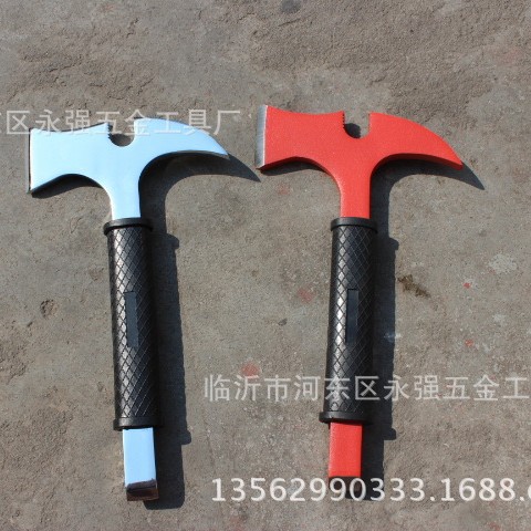 生产加工消防装备/能砍钢筋斧头/红色GF-285消腰斧厂家/斧子