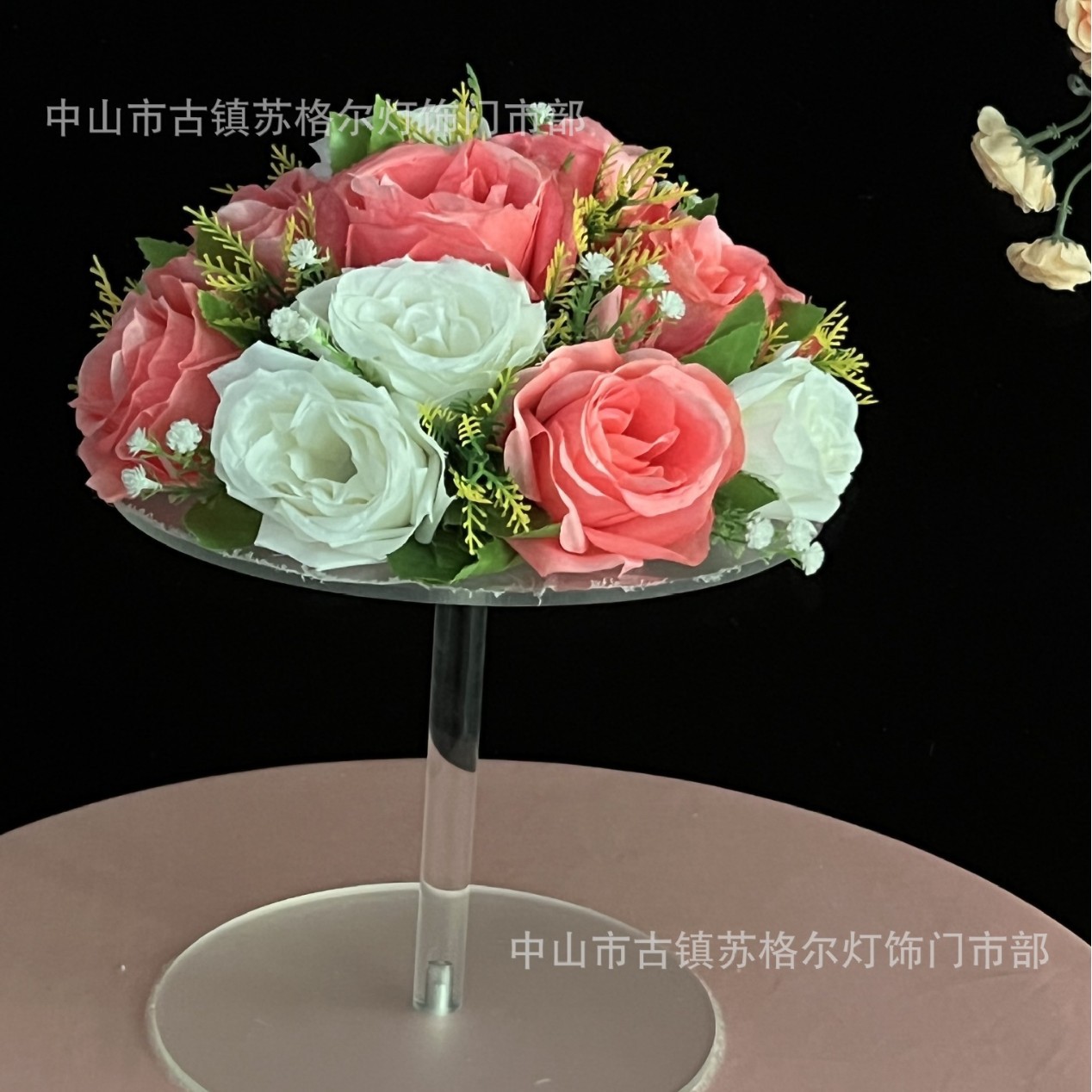 Transparente 25*20 sin cortina de cuentas