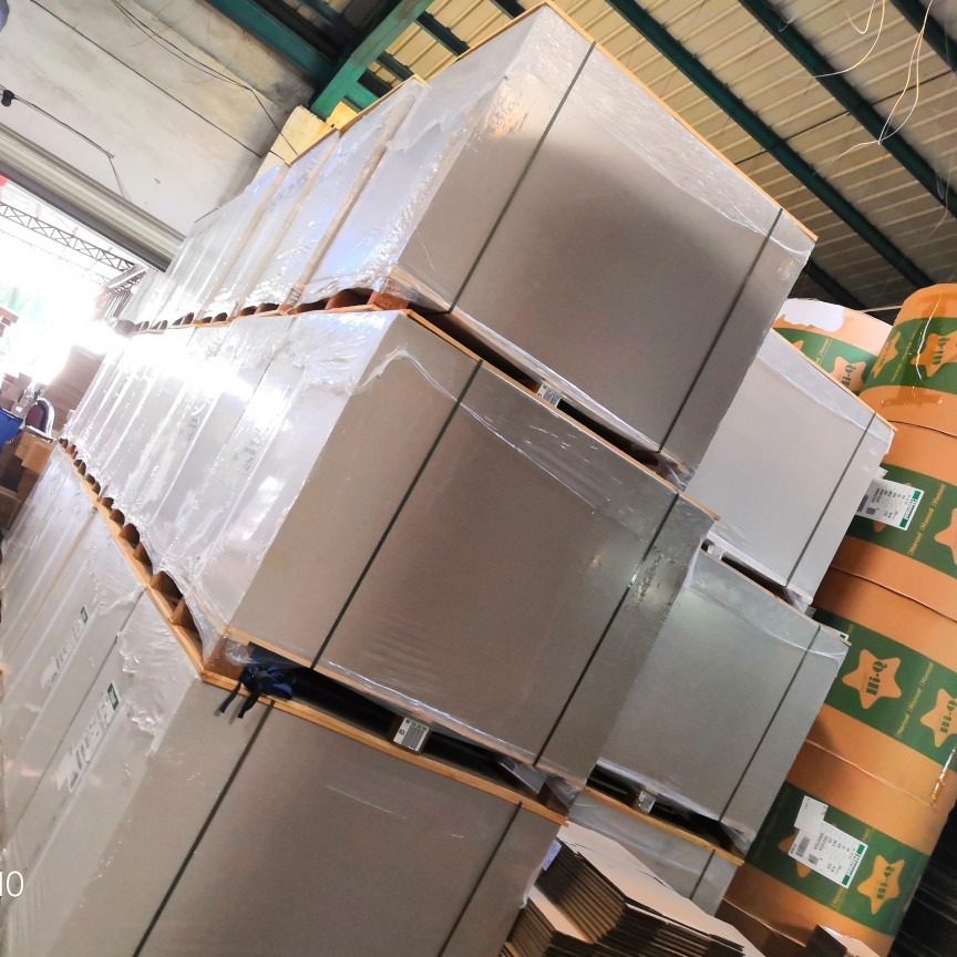 广东进口韩松吸塑粉灰纸250G-450G，吸塑单铜250G-450G