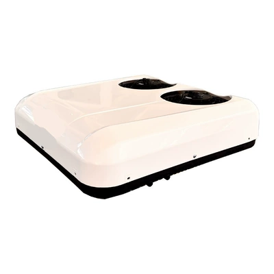 Automotive air conditioning, air conditioner vehicle-mounted fresh air-cooled - white-double-fan-24v-for-light-trucks