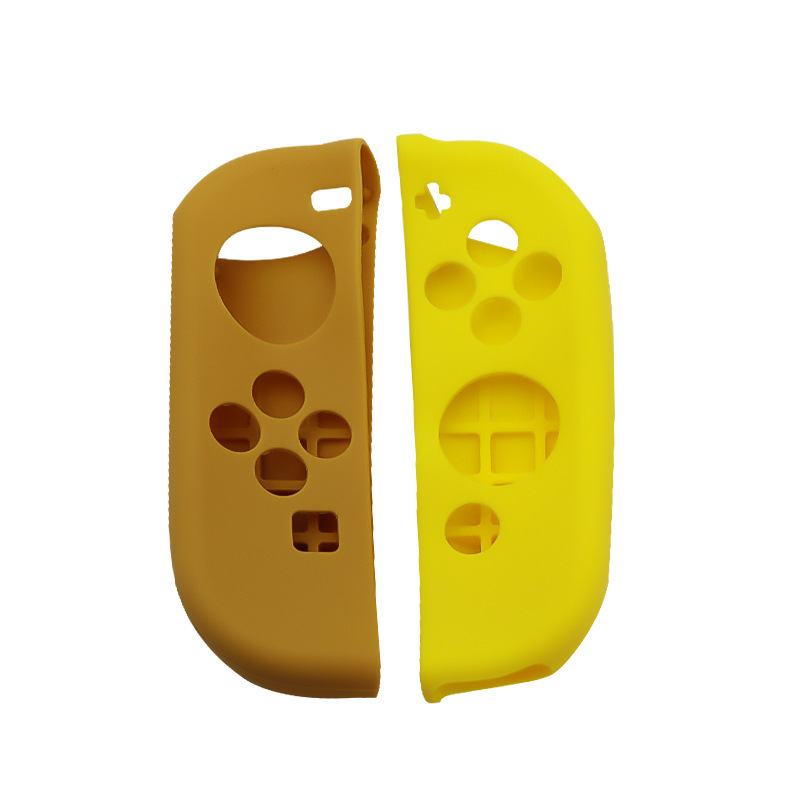 Switch-olde cubierta de silicona Joycon cubierta de protección switch-mano izquierda y derecha cubierta de silicona inyección de aceite de alta calidad