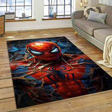 3D M-Marvel Spider Superhero Carpet Rug for Home Living Room