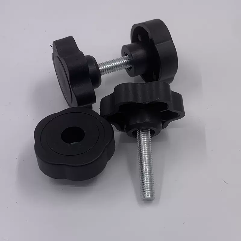 厂家直供塑料健身器材配件M8-M10旋钮居头旋钮件批发可定