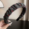 Red headband with bow