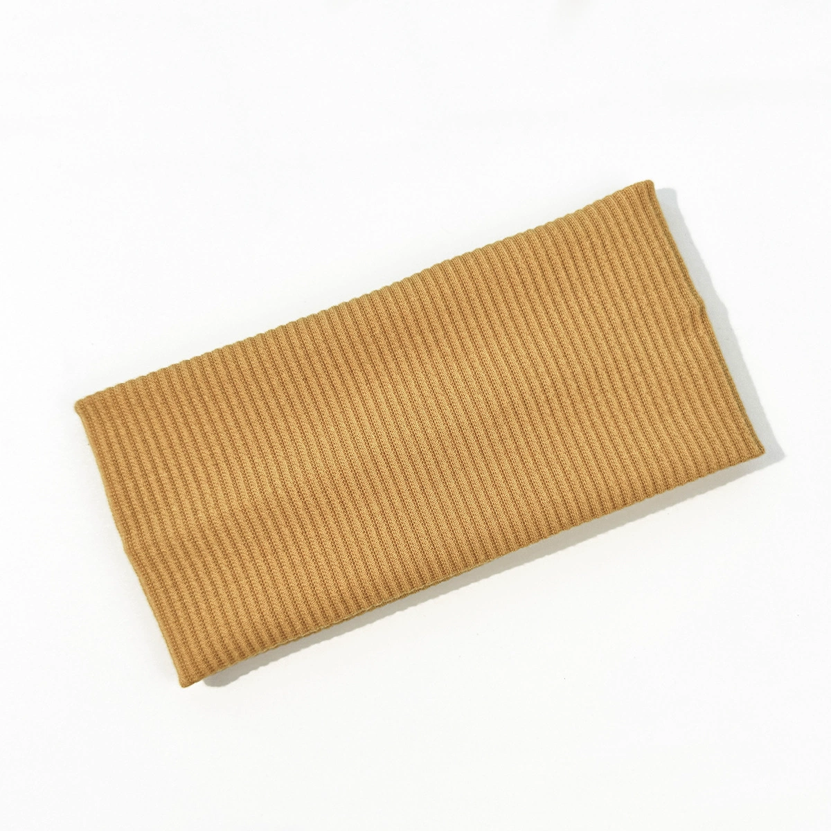 Knitted Elastic Headband, Polyester, 19×9 cm, Lightweight Multicolor Hair Accessory