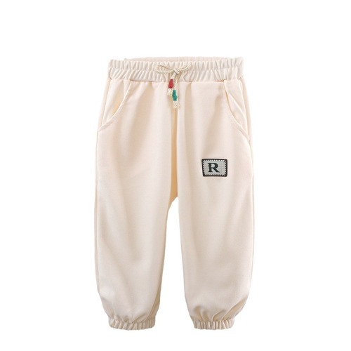 Boys and girls pants spring and autumn 24 new spring clothes spring children's sports pants big boys and girls trendy casual pants