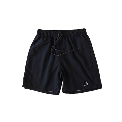 Men's trendy and versatile American-style sporty quick-drying shorts, four-quarter pants, stylish beach pants with mesh eyes fabric