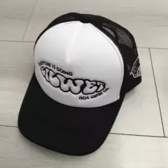 Cartoon Anime Embroidered Sun Hat for Men Women Couple Mesh Trucker Hat Breathable Baseball Cap