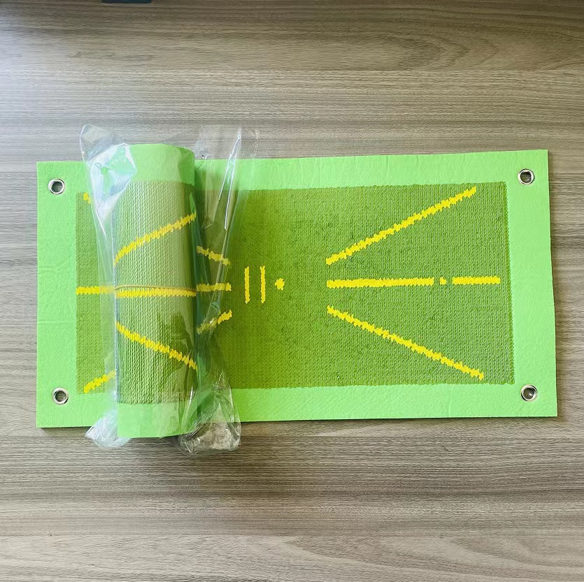 Estera de entrenamiento de golf transfronteriza nueva estera de práctica de pista de swing de golf