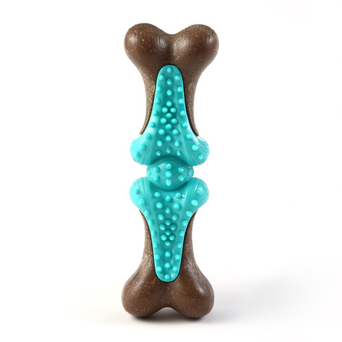 New dog chew toy simulated bone dog molar tooth cleaning stick large, medium and small dog bite-resistant pet toy