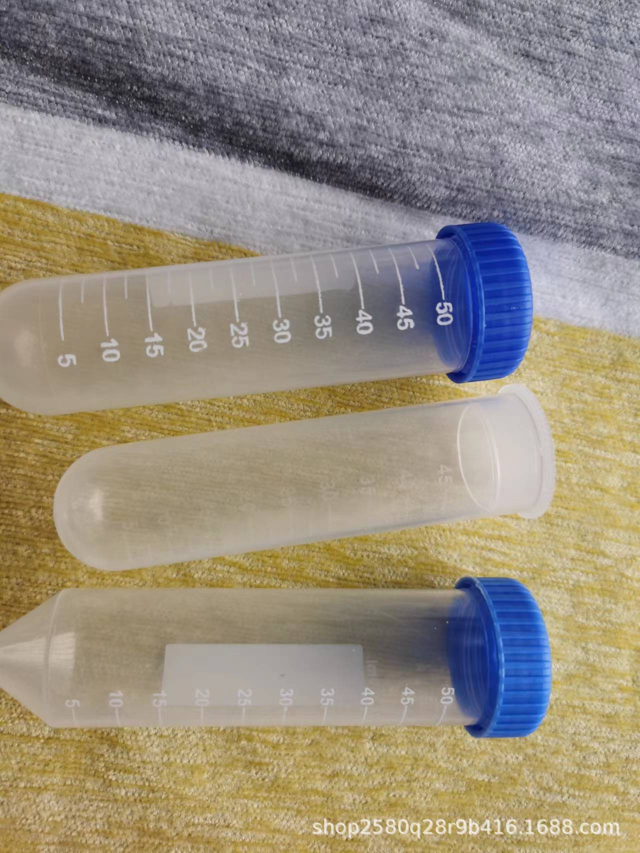 50ml塑料离心管/EP管 尖底/圆底/尖平底螺旋盖 圆底压盖离心管