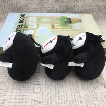 动漫卡通千与千寻无脸男毛绒公仔玩具包包挂件恶搞创意愚人节礼物