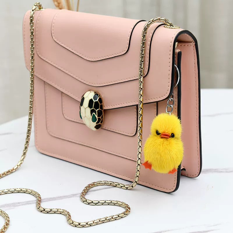 B.Duck, cute plush keychain, mobile phone, pendant, duck