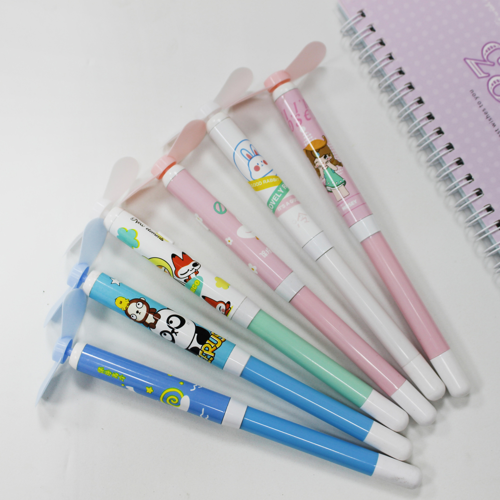 cute quick dry high quality cartoon rollerball pen for students