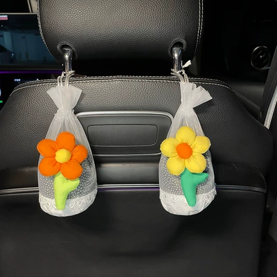 Other Automotive Interior Supplies, Creative High Quality New Car - small-grass-flower-yellow-small-grass-flower-orange