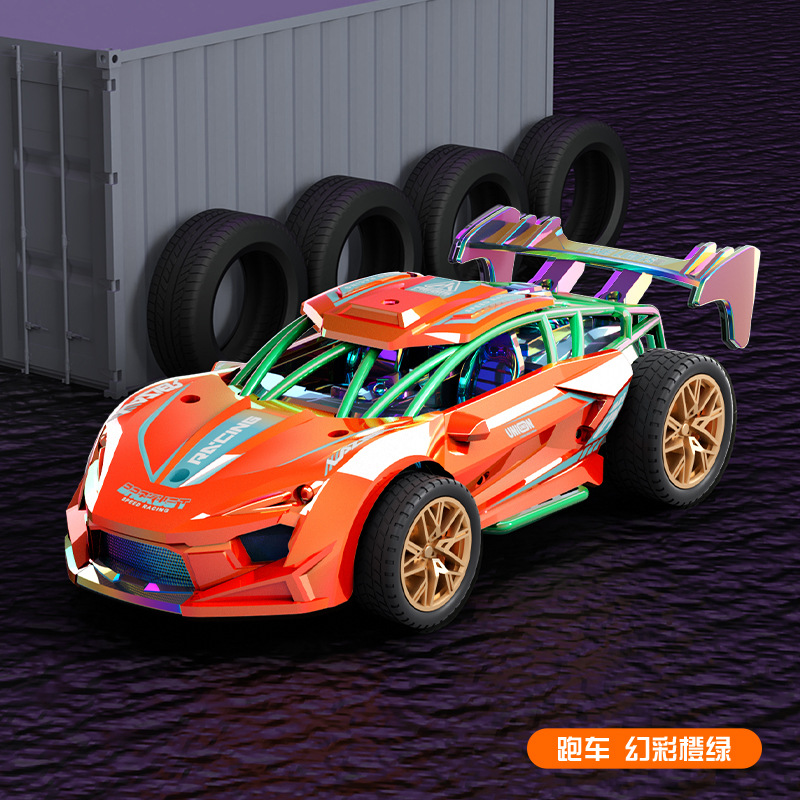 Juguetes infantiles de color fantasma inercia retroalimentación coche modelo de coche de juguete para niños regalos al por mayor