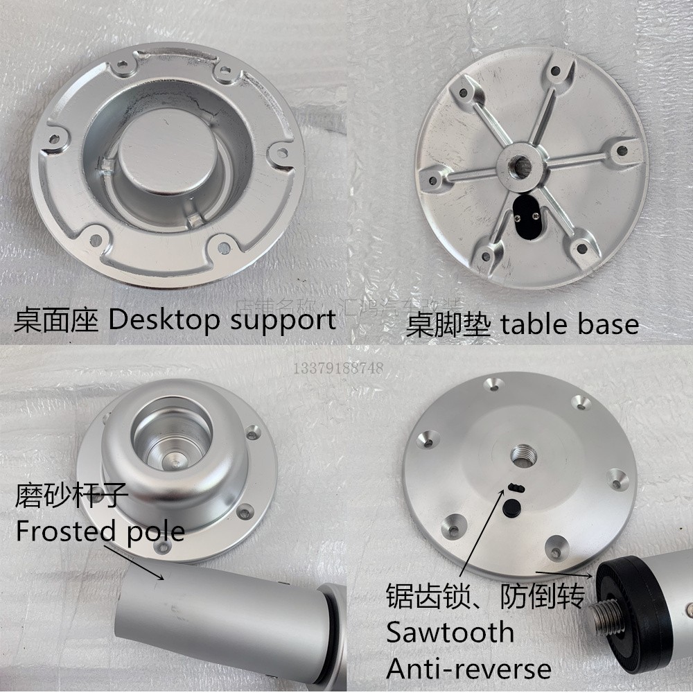 Rv yate de elevación de aleación de aluminio de mesa de la pierna desmontable coche de negocios bar soporte de mesa de apoyo