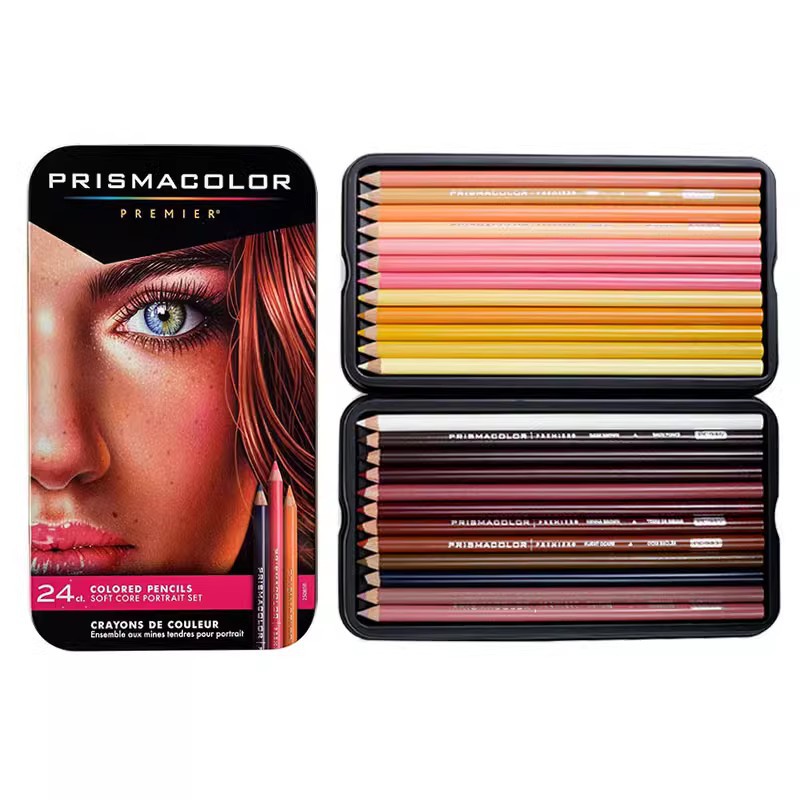 Perla caballo color plomo genuino americano Sanfu prismacolor peisma color lápiz 132 color 72 color 48 color