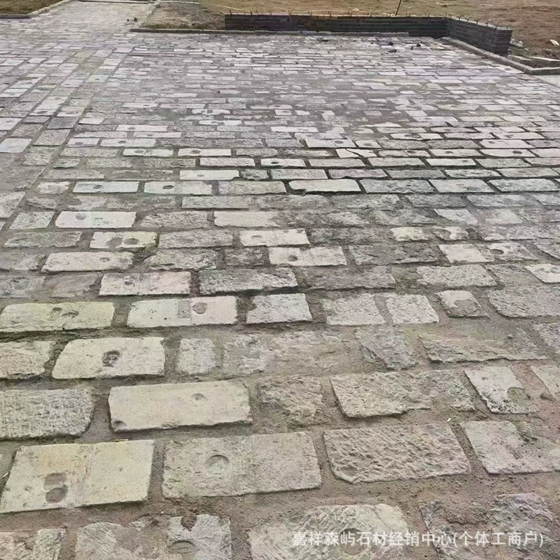 Ретро старый камень Старый каменный кирпич Живописная местность внутренний двор