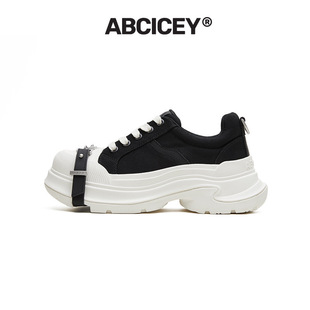 ������ͬ�ABCICEY�ڰ�ɫ���e����ЬŮ�ﶬ�������6.5cm����Ь