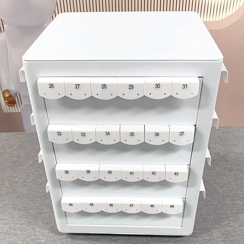 Internet Celebrity Jewelry Rack Live Broadcast Manual Electric Automatic Rotating Ear Stud Ear Hanging Display Rack Acrylic