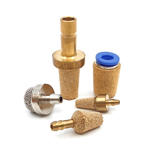 Sintered Filter Element Pagoda Joint Aeration Liquid Extraction Gas Oil Cutting Fluid Filter Pu Pipe Quick Plug Electroplated Nickel Filter Element