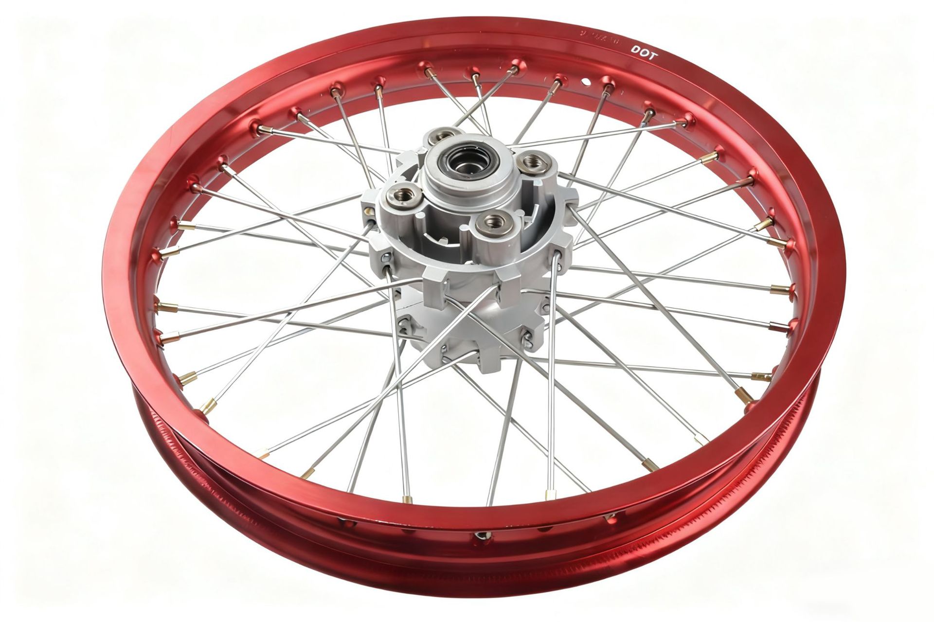 Climbing Mountain Off-Road Motorcycle Cqr Front and Rear Hub Rim Assembly Aluminum Alloy Rim Rim Roller Wheel