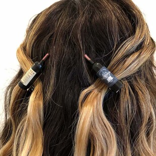 �羳�����ѾƐۺ��߰l�AWine lover hair clips�ֹ������ƿ�l�A