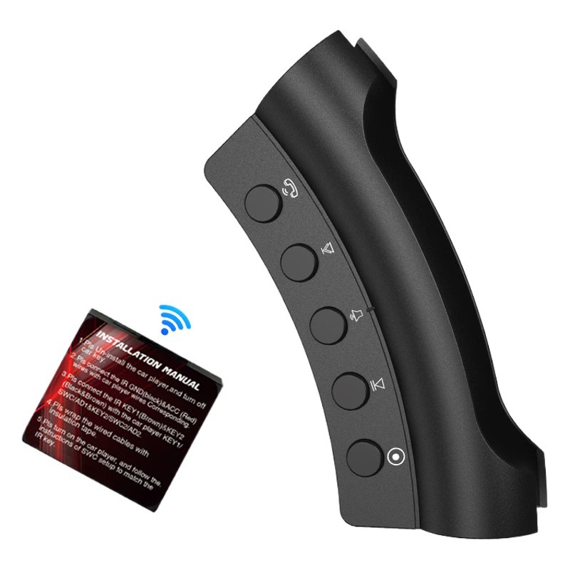 Универсальная автомобильная навигация, Модифицированная кнопка на рулевом колесе автомобиля, многофункциональная беспроводная квадратная система дистанционного управления, цельная доставка