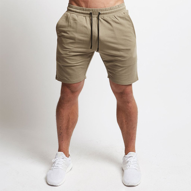 Solid Color Sports Shorts Slim-Fit Stretch Running Fitness Pants Breathable Gym Training Pants Moisture-Wicking Pants Solid Color Sports Shorts Slim-Fit Stretch Running Fitness Pants Breathable Gym Training Pants Moisture-Wicking Pants