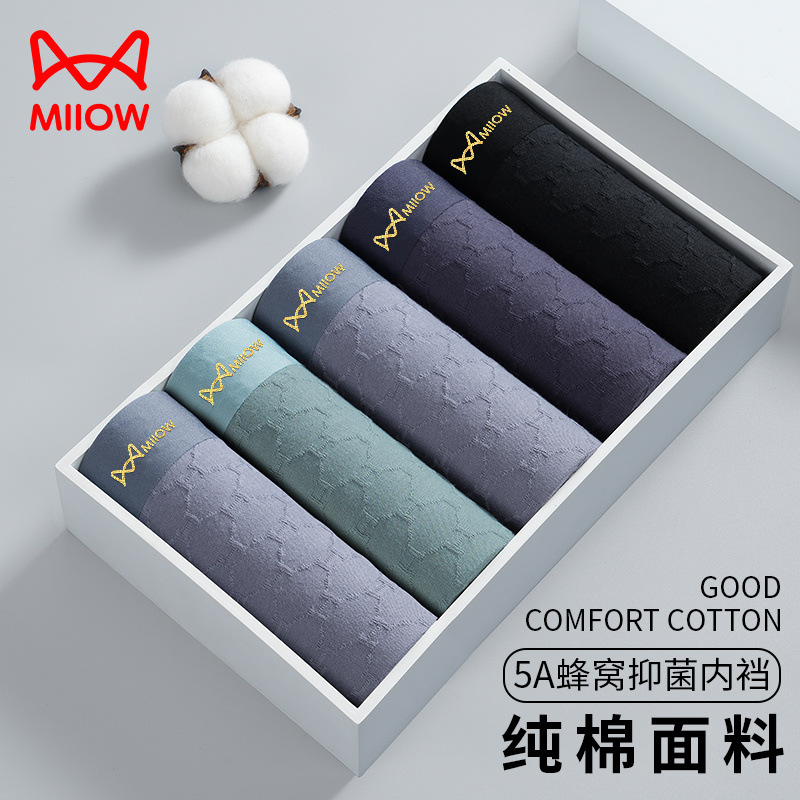 5팩 - 순면 자카드 [조합 A]