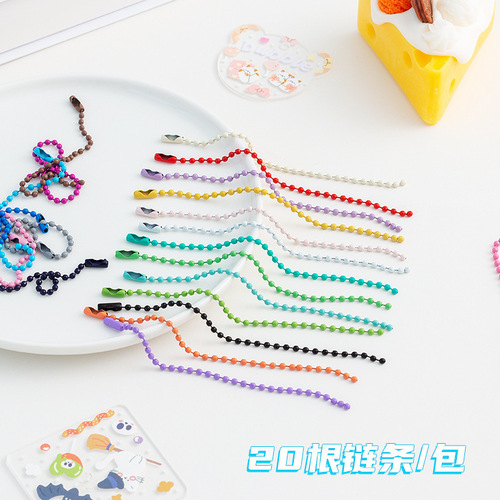 Korea Transparent Acrylic Guka Gupan Wholesale DIY Handmade Keychain Pendant Glitter Gradient Guka Wholesale