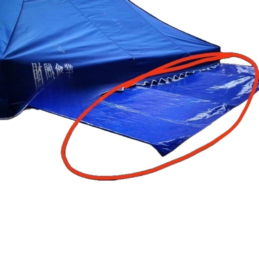 CaiXing tent rainproof fabric for stalls, extendable umbrella, foldable sun protection umbrella, sunshade cloth with four widened legs