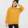 Warm warm sweatshirt for elementary school students, velvet jacket with hood, loose fit, Korean style, 2022 collection, increased thickness