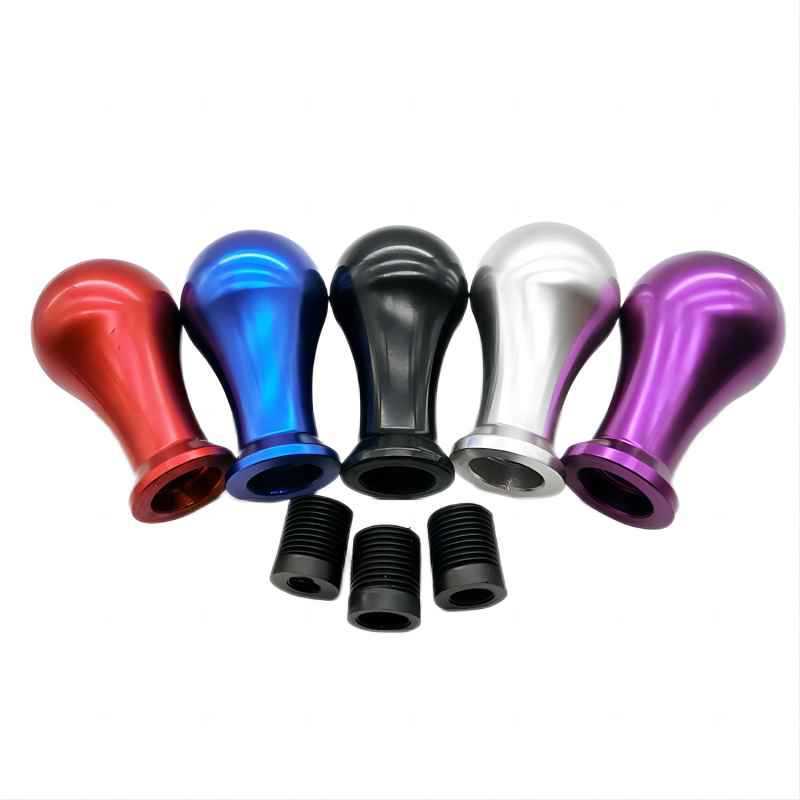 Car Accessories Modified baked blue manual gear shift head titanium alloy car manual gear lever racing bobble head Car Accessories Modified baked blue manual gear shift head titanium alloy car manual gear lever racing bobble head