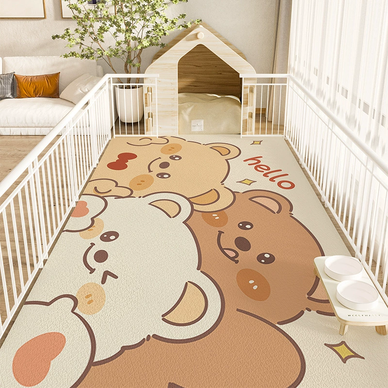 Картинко Waterproof не скользящий коврик для домашних животных - забавное bedding для кошек и собак от