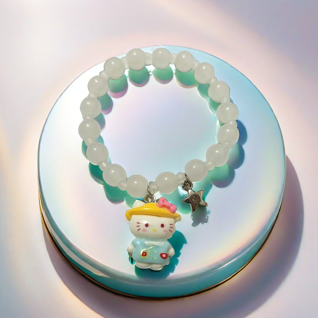 G21KT 고양이 오각별 팔찌