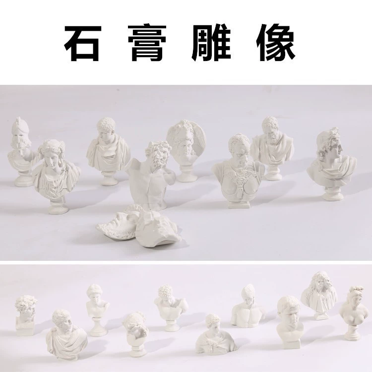 Small three dimensional statue, classic design resin decor, Birthday gift, full set