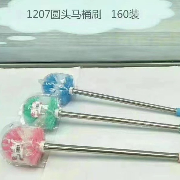 1207 스테인레스 스틸 막대 라운드 헤드 변기 브러시 a 160