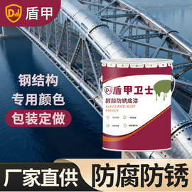 钢结构专用金属漆防腐防水防锈漆厂家底面合一桥梁管道醇酸防锈漆
