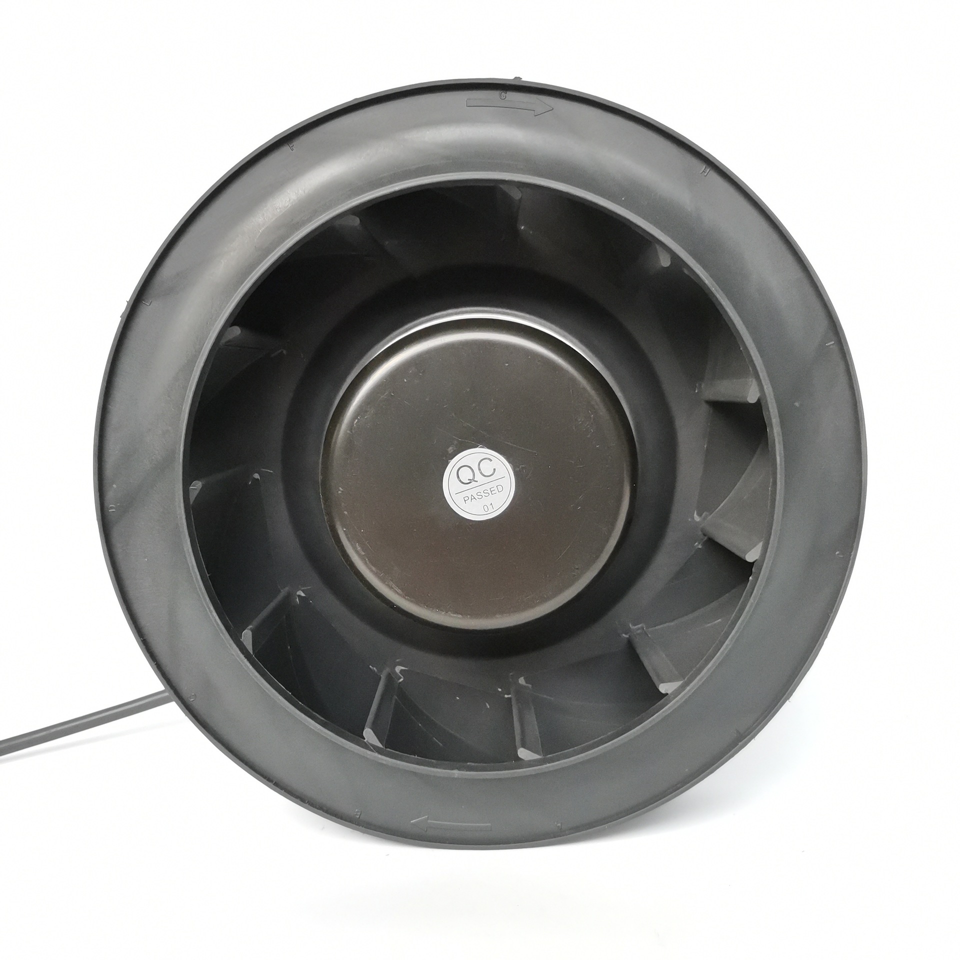 直销24V 48V220MM直流离心式工业散热风扇消毒机离心风机涡轮风扇