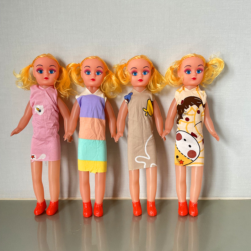 Muñecas de comercio exterior baratas para niños grasos bolsas OPP Le Le Barbie niñas pequeños juguetes para empurrar 1 yuan