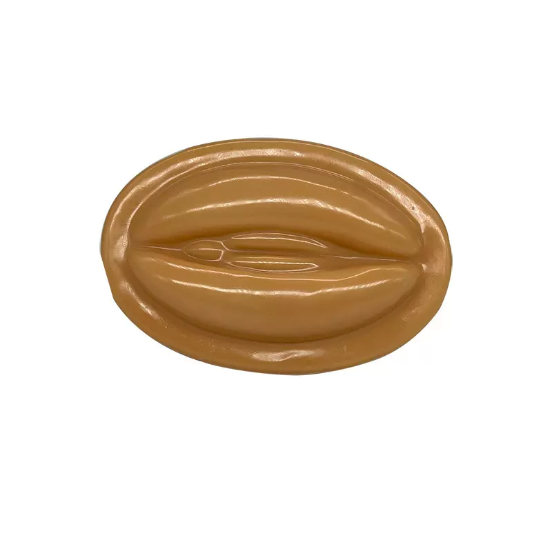 跨境热销欧美纯乳胶假阴仿真纹理双穴名器紧嫩榨汁成人情趣假阴