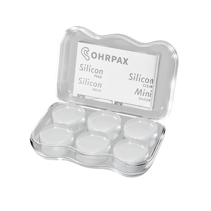 New Soundproof Silicone German Earplugs for Sleeping, Special Anti-Noise Learning, Silent Noise Reduction, Painless Earplugs