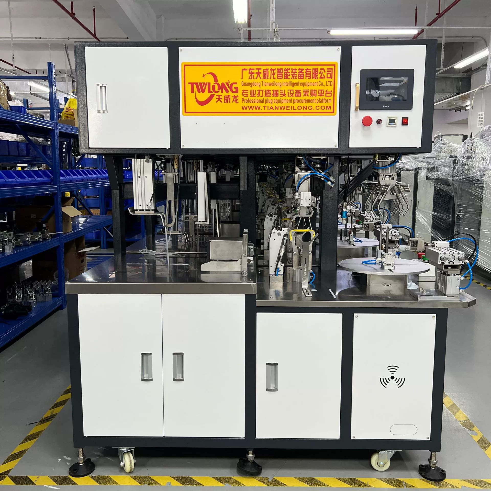 TWL-Q-9 машина для связывания и намотки десятипрядных пучков